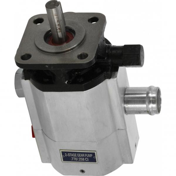 Pompe hydraulique manuel pompe à main simple effet 12cc réservoir 10 litres #3 image