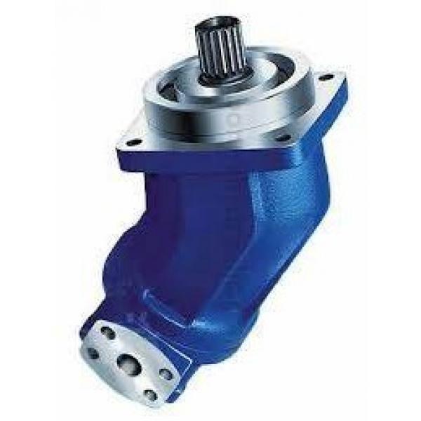 Rexroth Hydraulic Pump, A10V16DR1RS4, w/ 1.5 HP Leeson AC Motor, Used #2 image