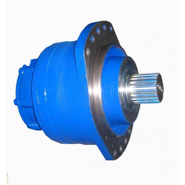 Rexroth Hydraulic Pump, A10V16DR1RS4, w/ 1.5 HP Leeson AC Motor, Used #1 image